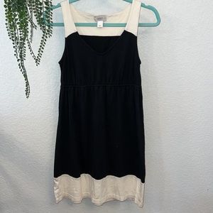 LOFT Color Block V-Neck Dress XXSP